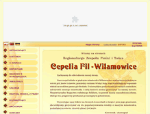 Tablet Screenshot of fil.wilamowice.pl