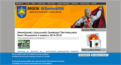 Desktop Screenshot of mgok.wilamowice.pl